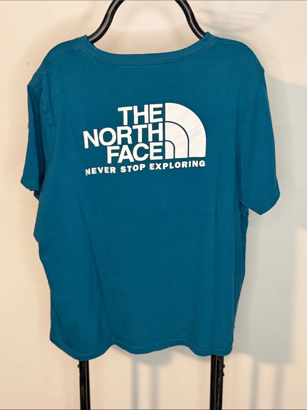 The North Face Teal Logo Short Sleeve Tee - Picture 3 of 3